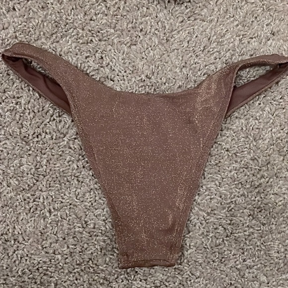 Vitamin A Swim Metallic Mauve Bikini Set - Picture 8 of 9